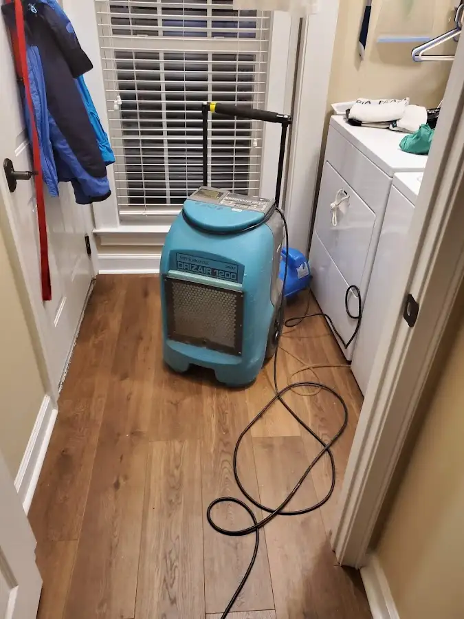 Commercial dehumidifier deployed for Crawl Space Restoration in LaFayette